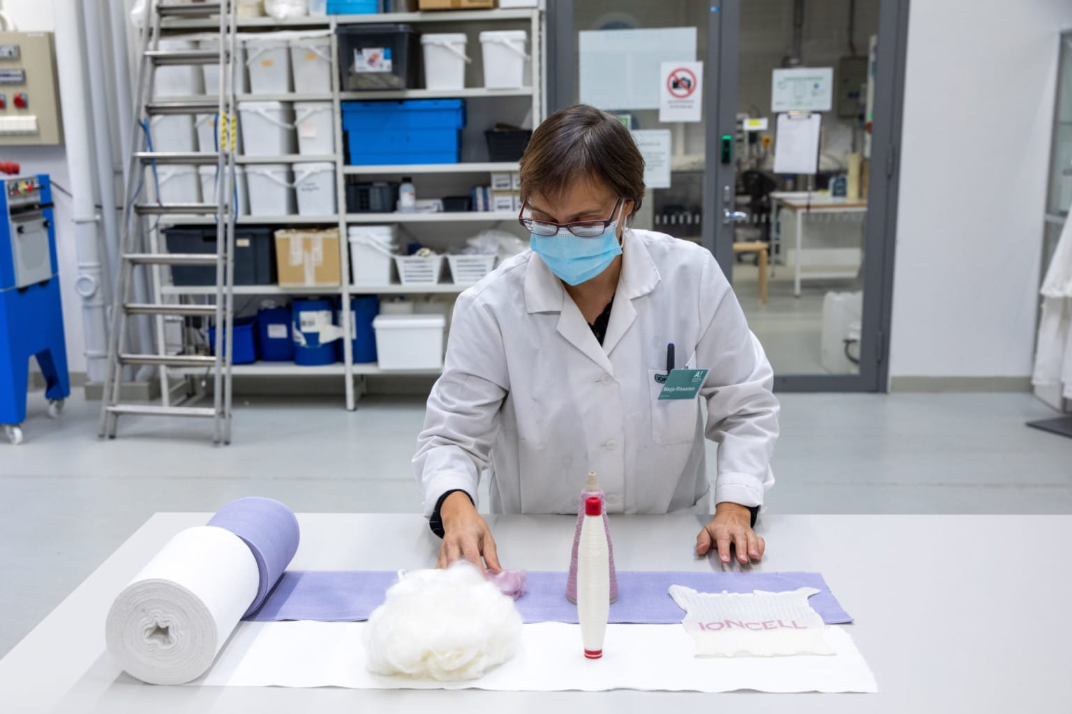 Recycled fibres made from cloth towels and hemp stronger than cotton